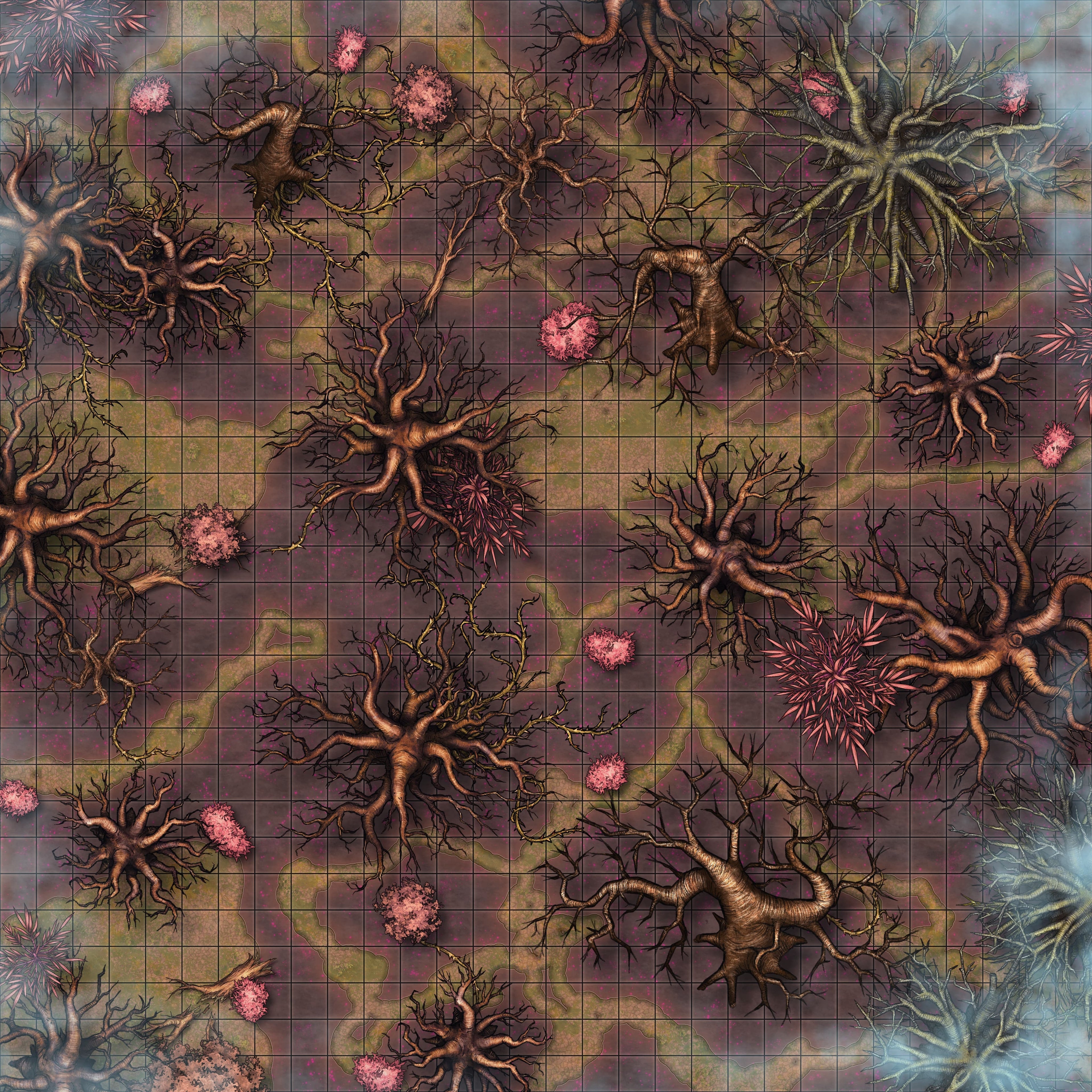 Crimson Bog of Whispers