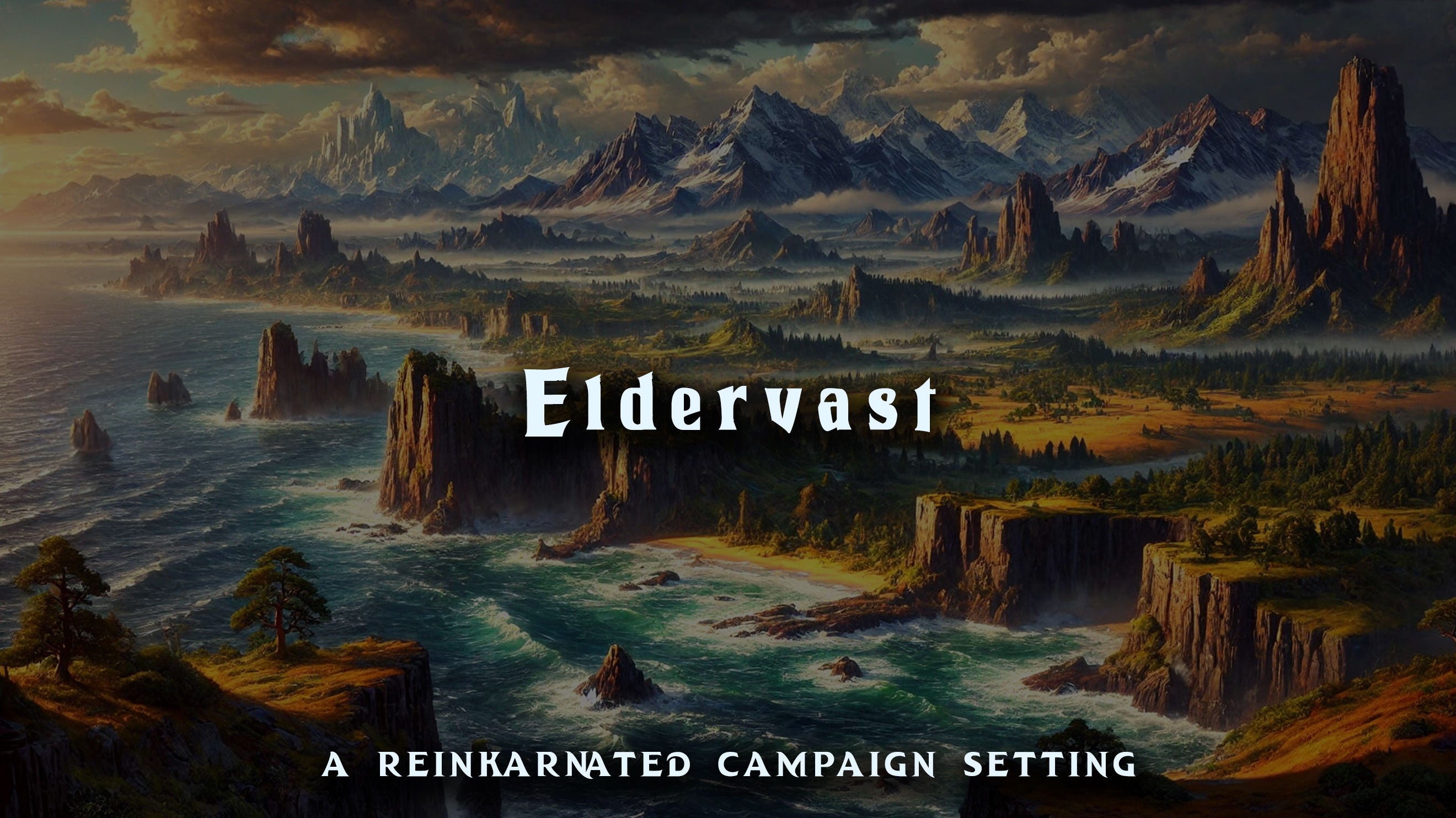 Continent of Eldervast - 1,000 Piece Jigsaw Puzzle in Collector's Tin