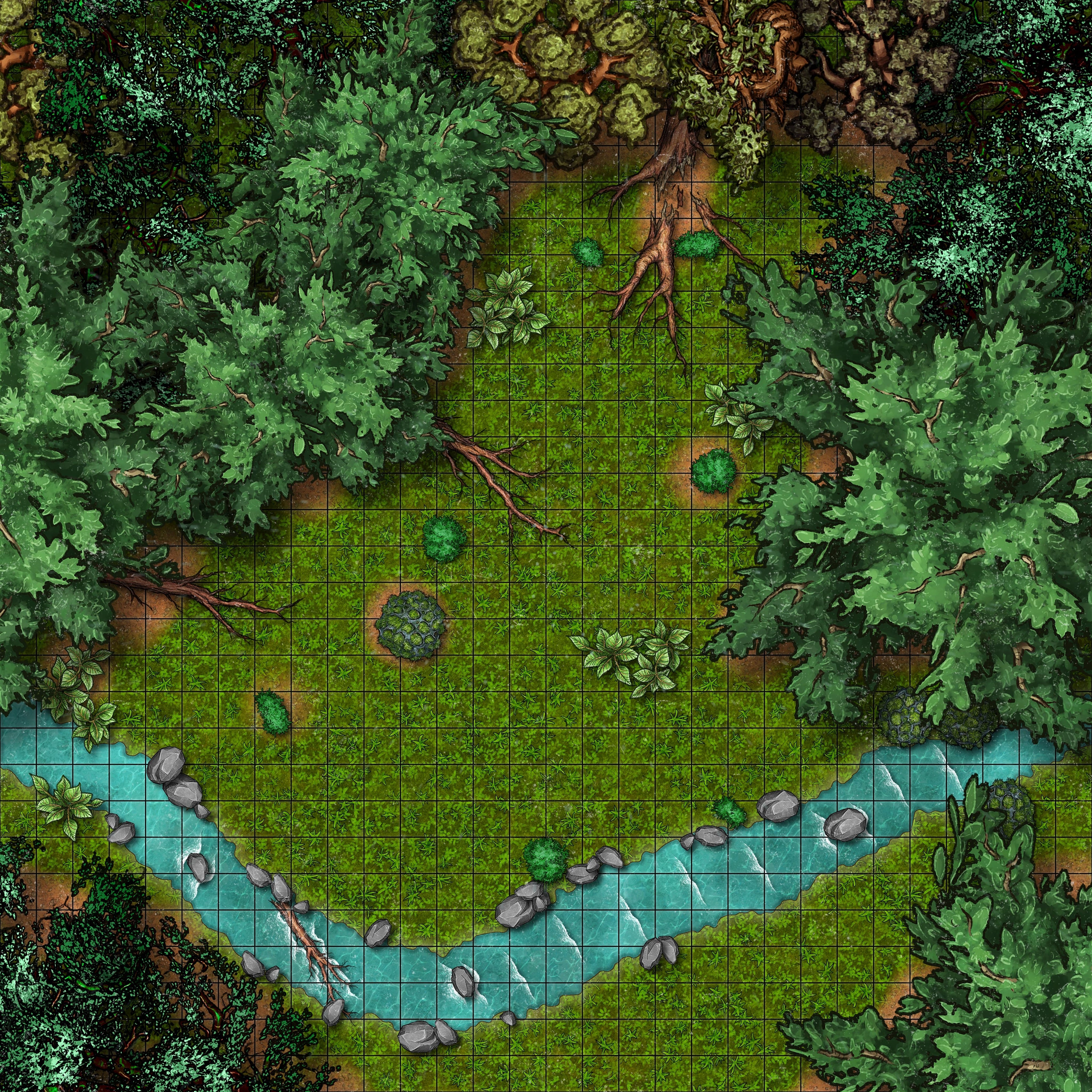 Emerald Jungle Clearing