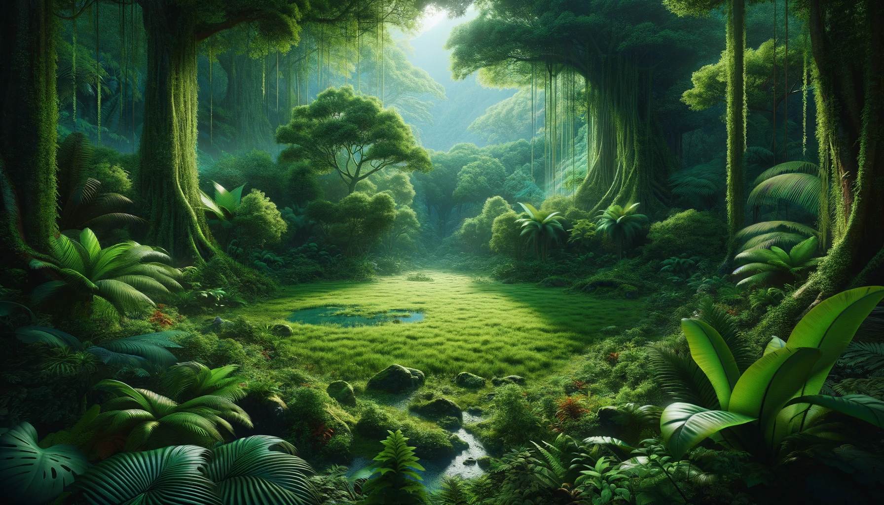 Emerald Jungle Clearing
