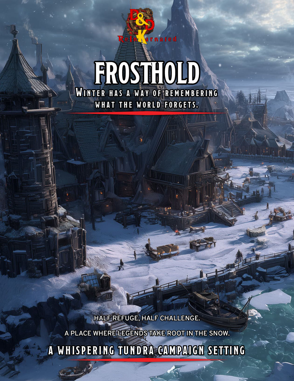 Frosthold — A Whispering Tundra Campaign Setting | Digital PDF
