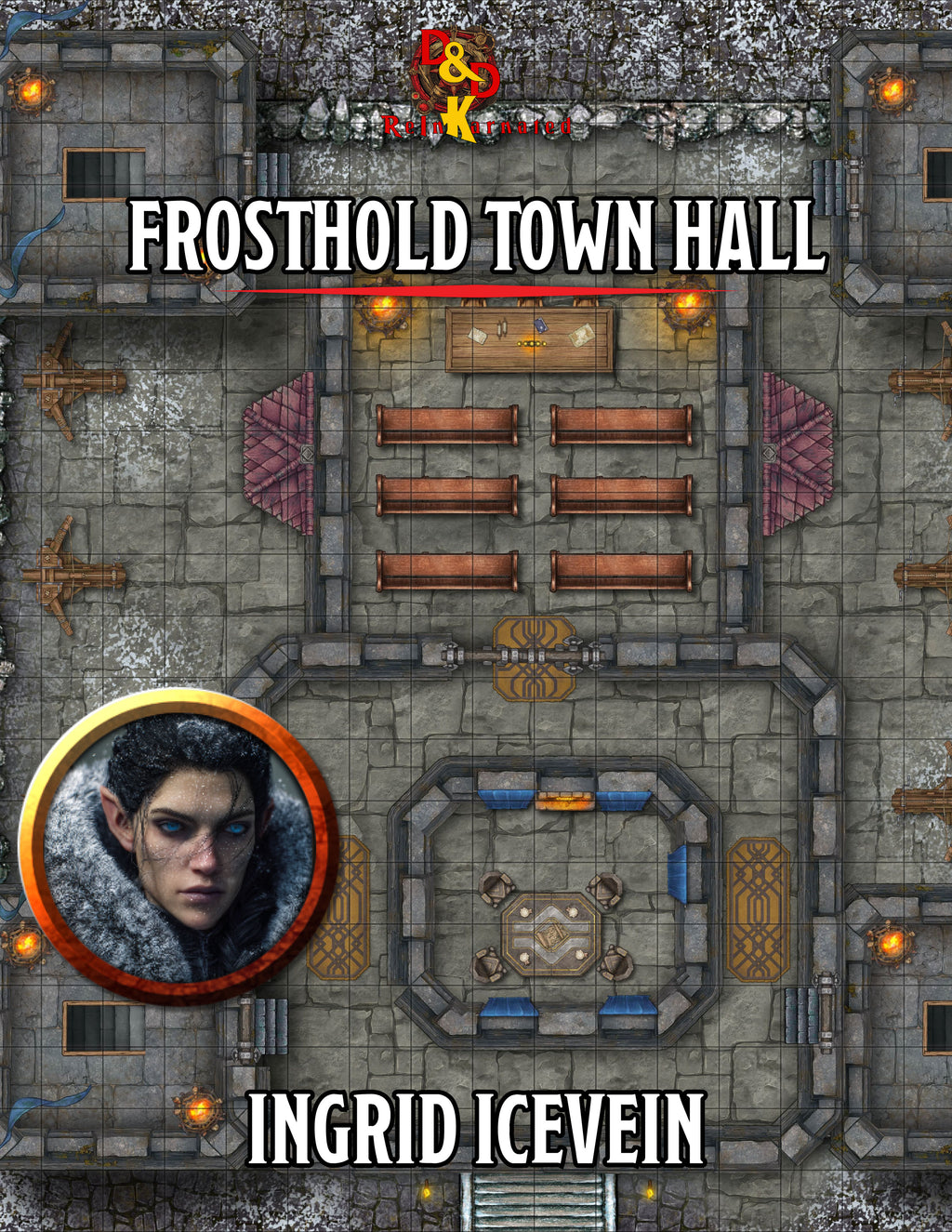 Frosthold — A Whispering Tundra Campaign Setting | Digital PDF
