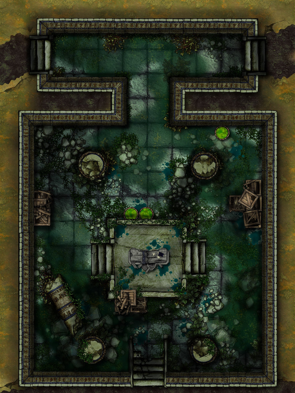 Marsh Sunken Temple
