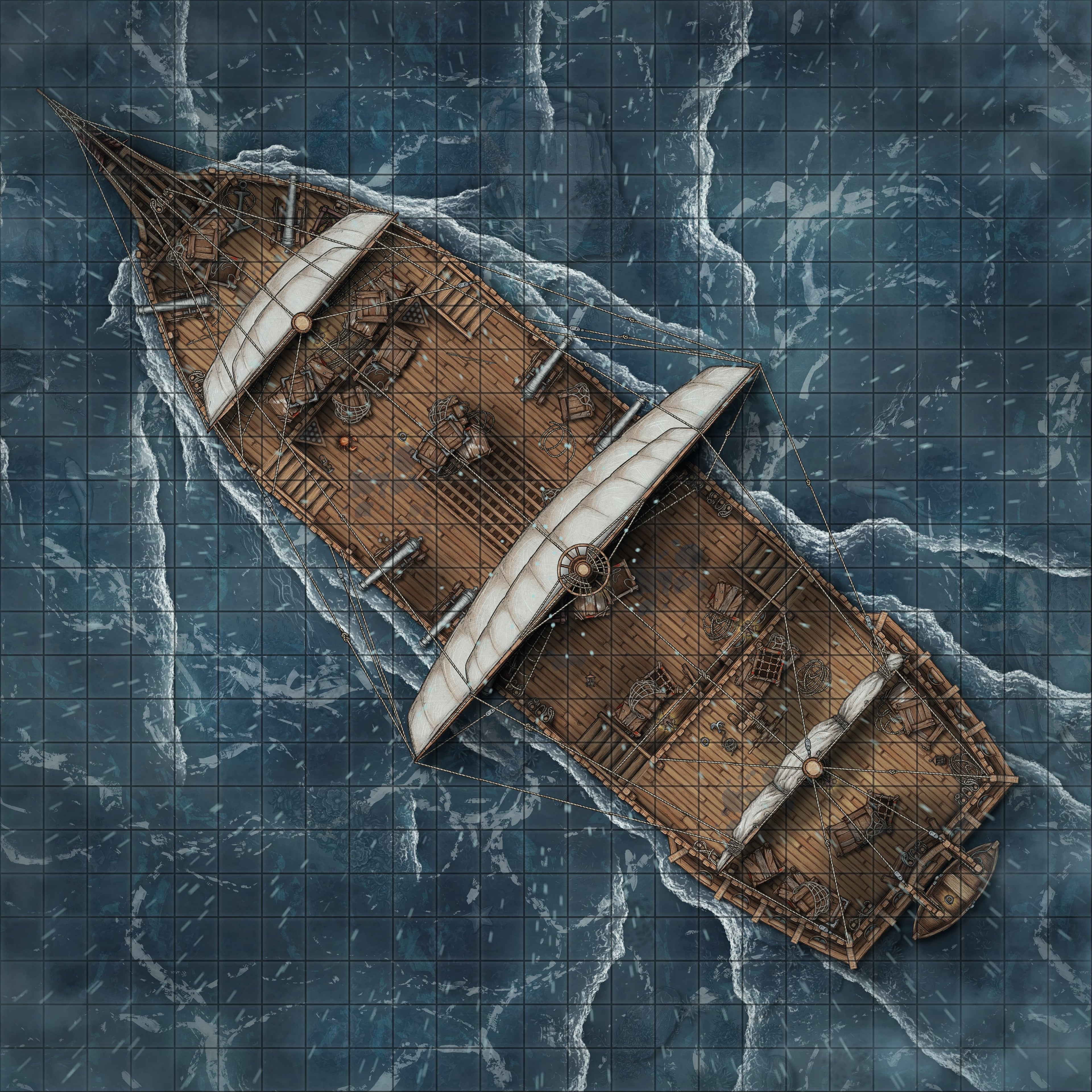 Treacherous Waters Map Pack
