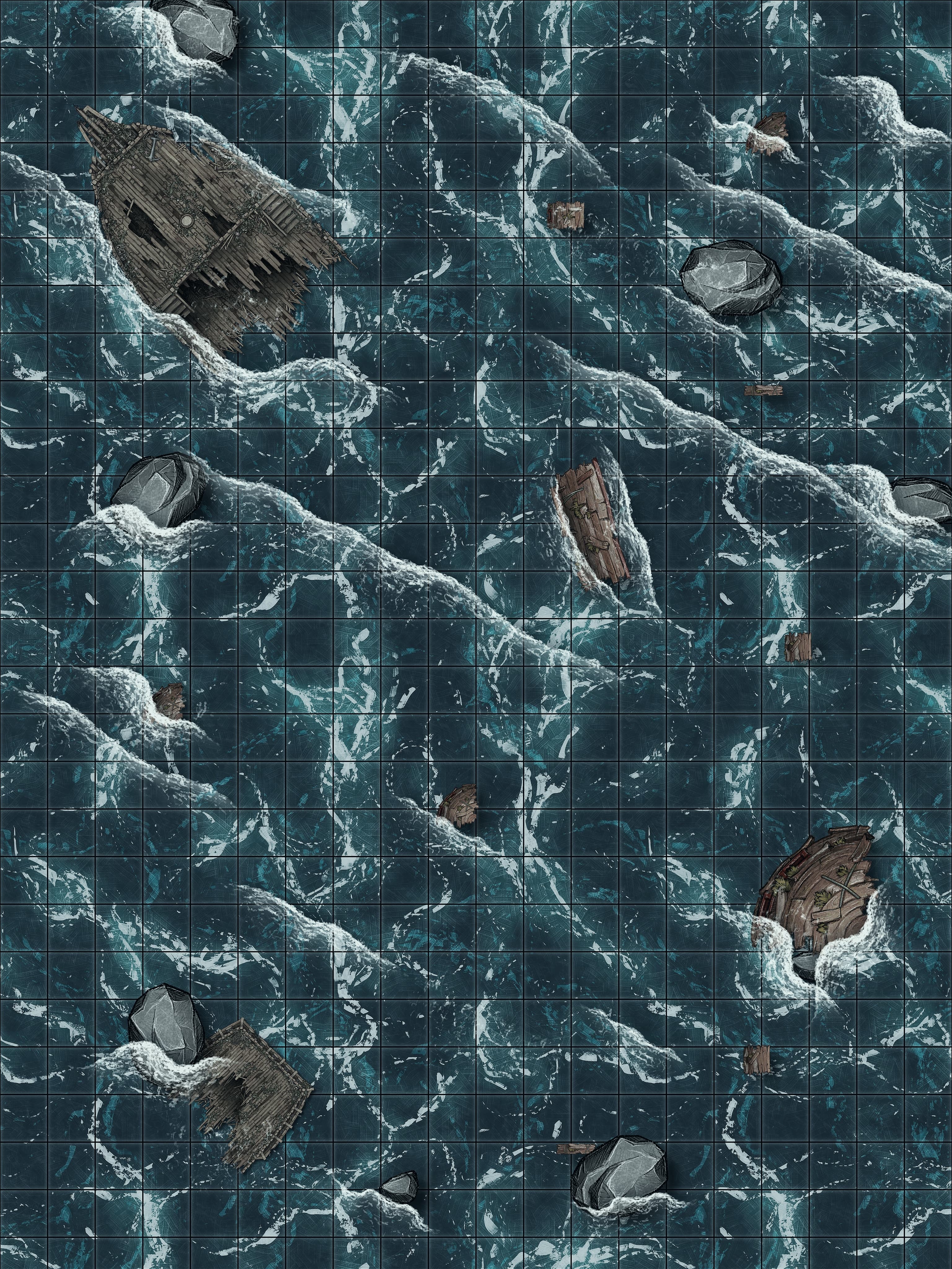 Treacherous Waters Map Pack