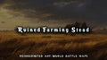 Ruined Farming Stead dungeons and dragons battle map — destroyed farmland