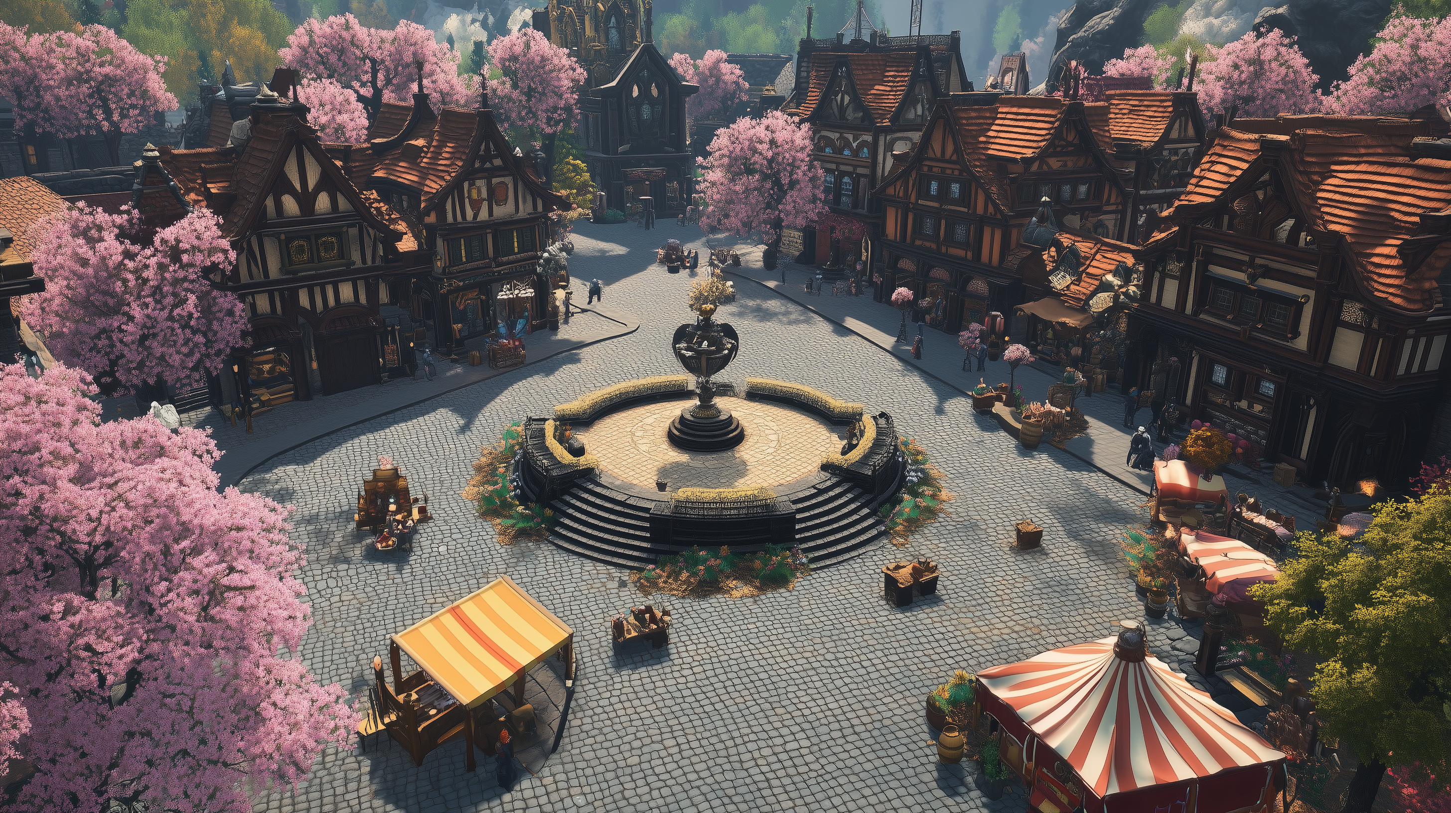 Village Plaza Performers Stage