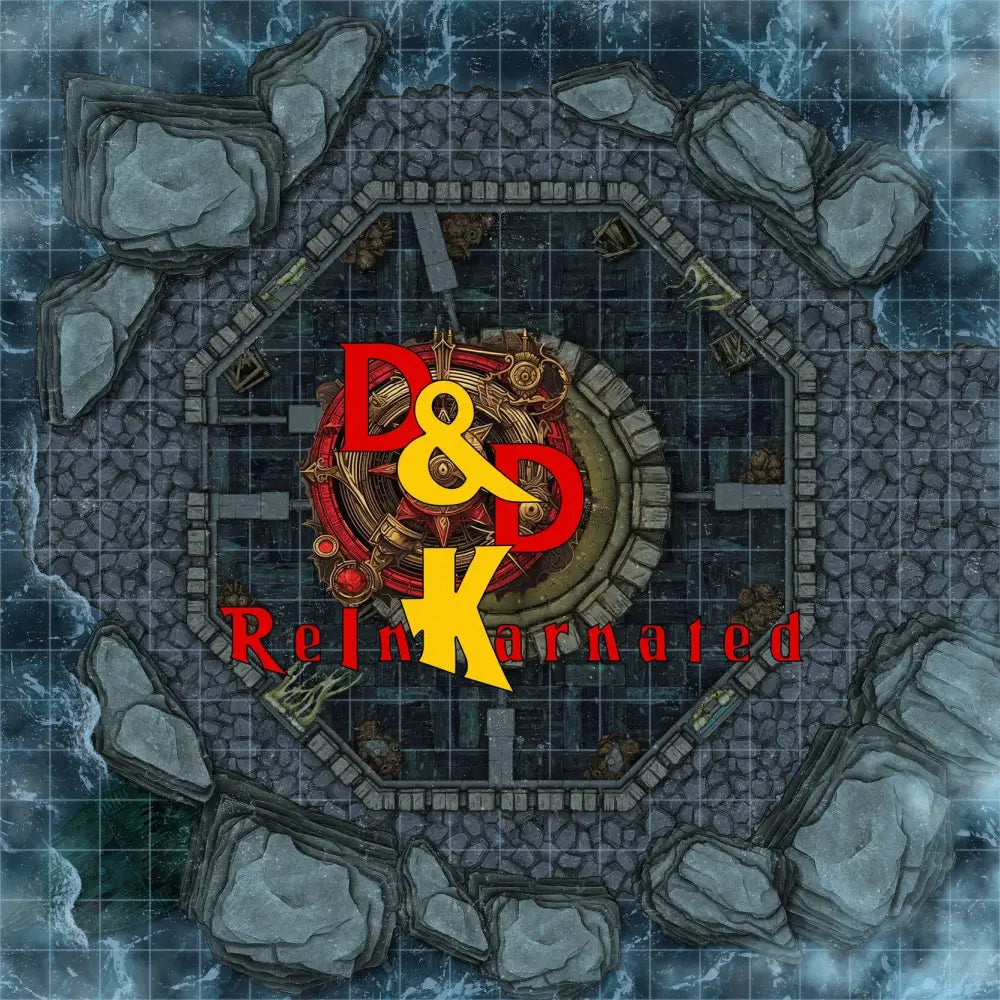 Abandoned Lighthouse Isle - Digital Battle Map