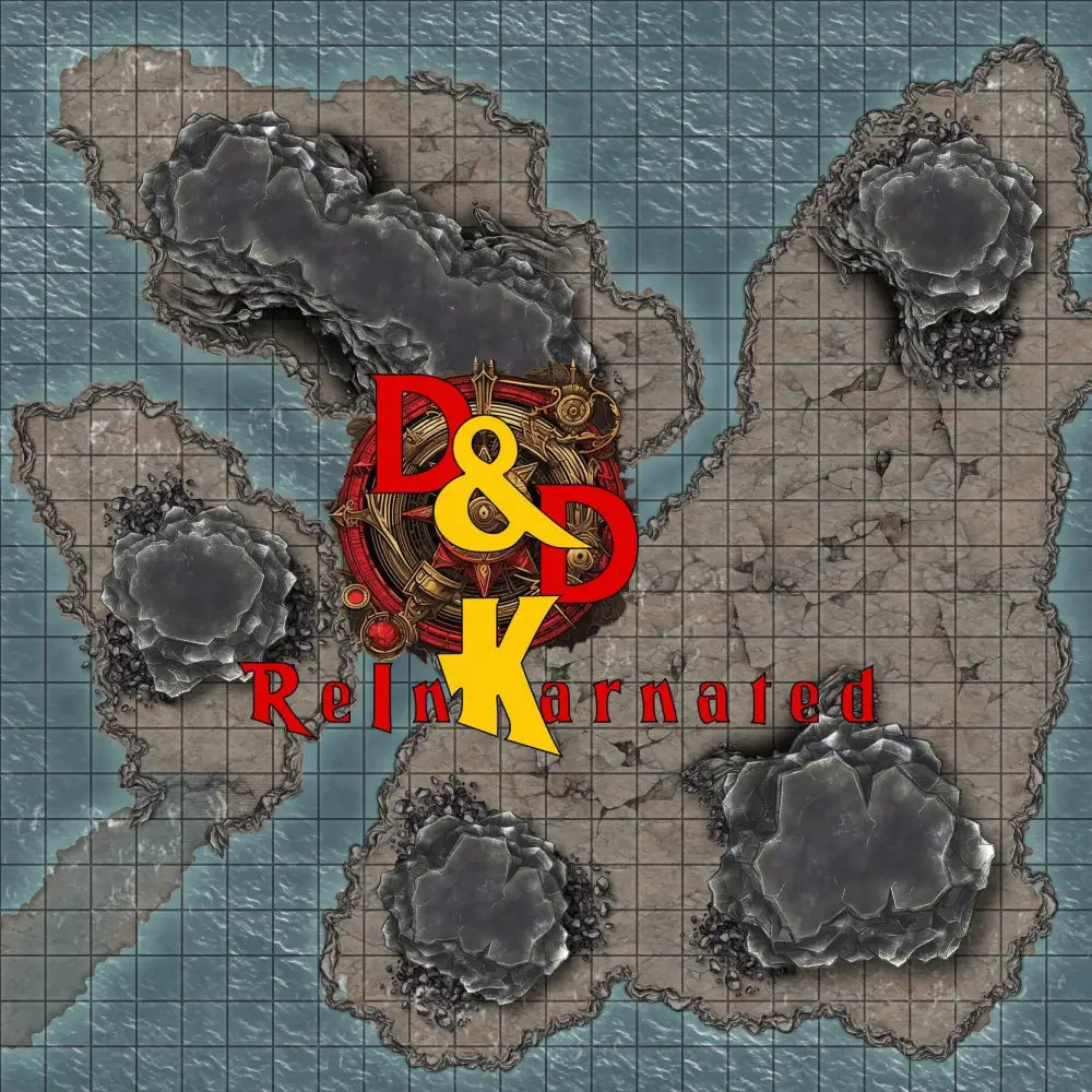 Archipelago Bluffs - Digital Battle Map