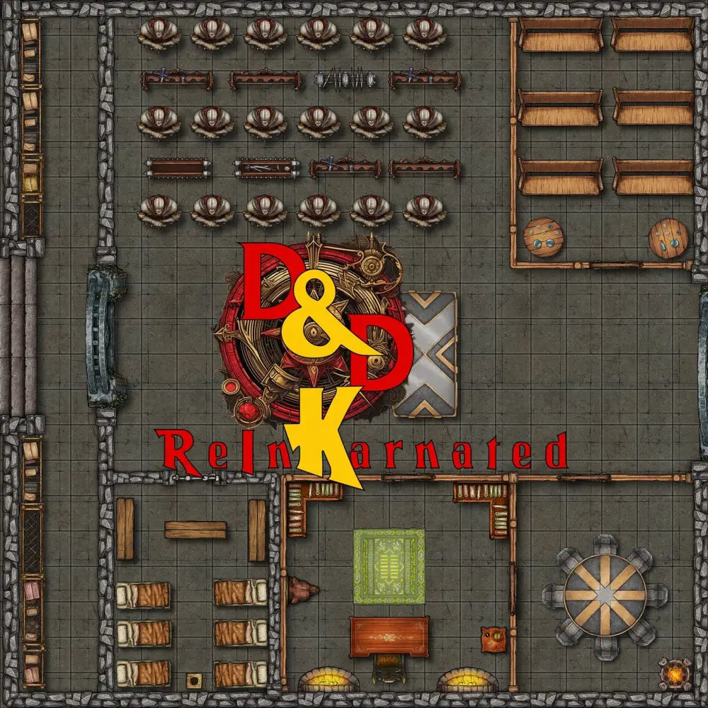 Big City Barracks - Digital Battle Map