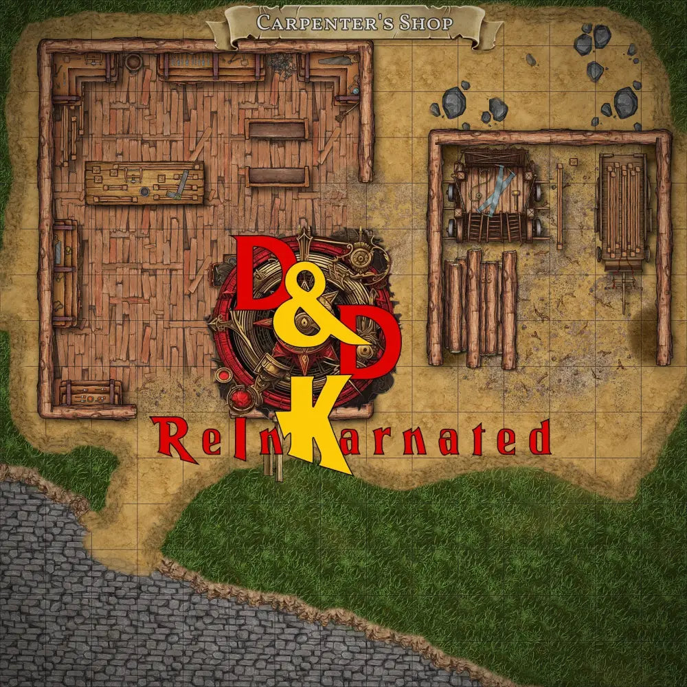 Carpenter’s Shop - Digital Battle Map
