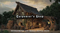 Carpenter's Shop dungeons and dragons encounter map — woodworking shop interior