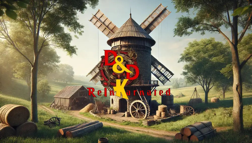 Country Windmill - Digital Battle Map