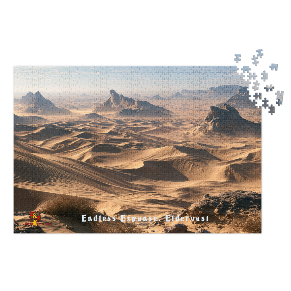Endless Expanse — Eldervast Regional Art | 1,000 Piece Jigsaw Puzzle in Collector's Tin