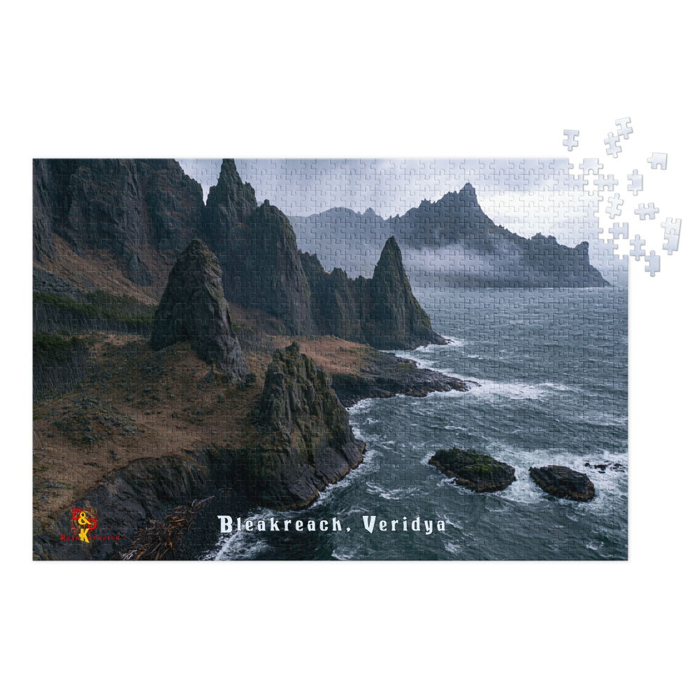 Bleakreach — Veridya Regional Art | 1,000 Piece Jigsaw Puzzle in Collector's Tin