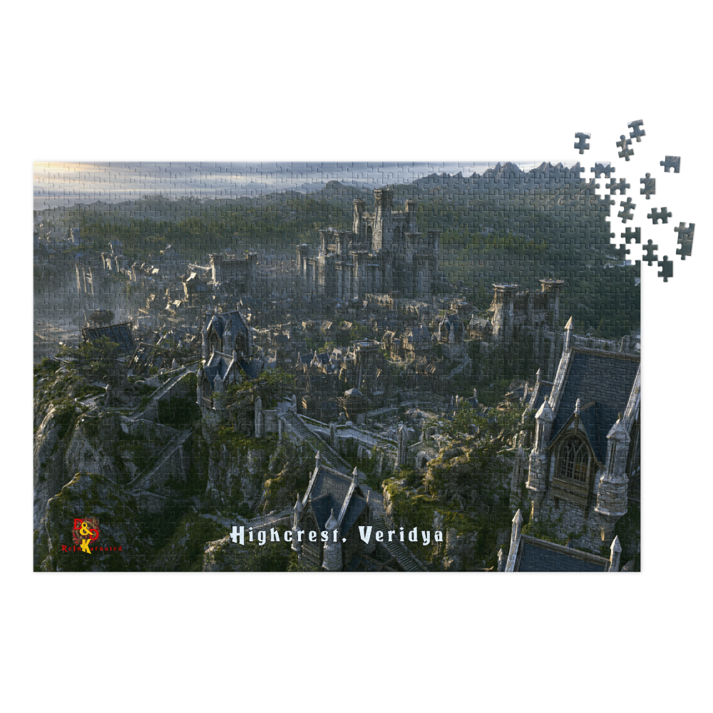 Highcrest — Veridya Regional Art | 1,000 Piece Jigsaw Puzzle in Collector's Tin