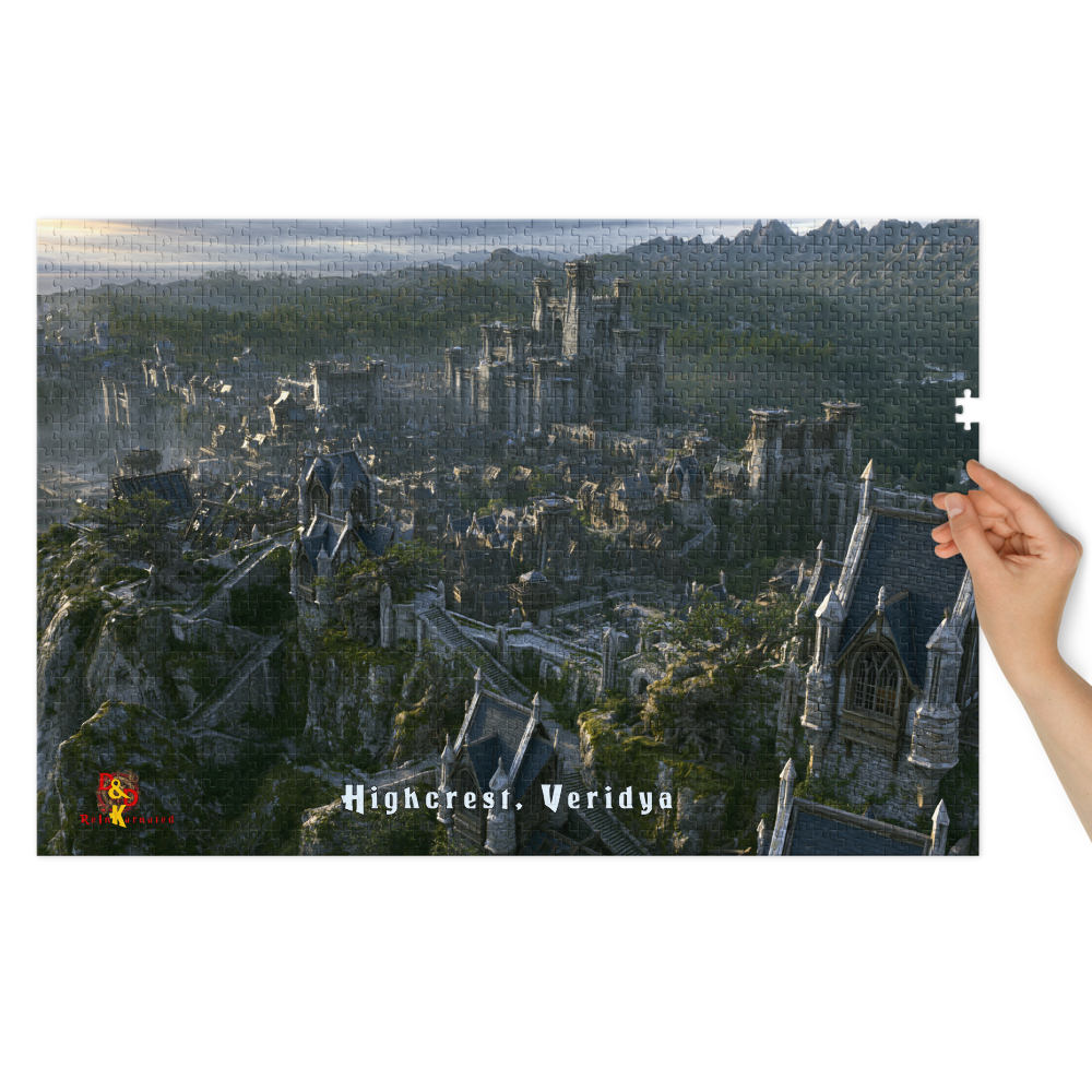 Highcrest — Veridya Regional Art | 1,000 Piece Jigsaw Puzzle in Collector's Tin