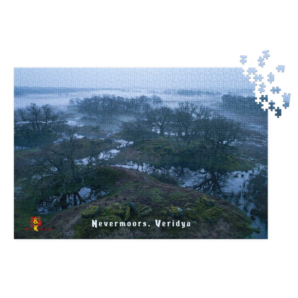 Nevermoors — Veridya Regional Art | 1,000 Piece Jigsaw Puzzle in Collector's Tin