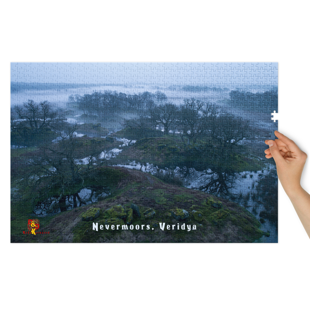 Nevermoors — Veridya Regional Art | 1,000 Piece Jigsaw Puzzle in Collector's Tin