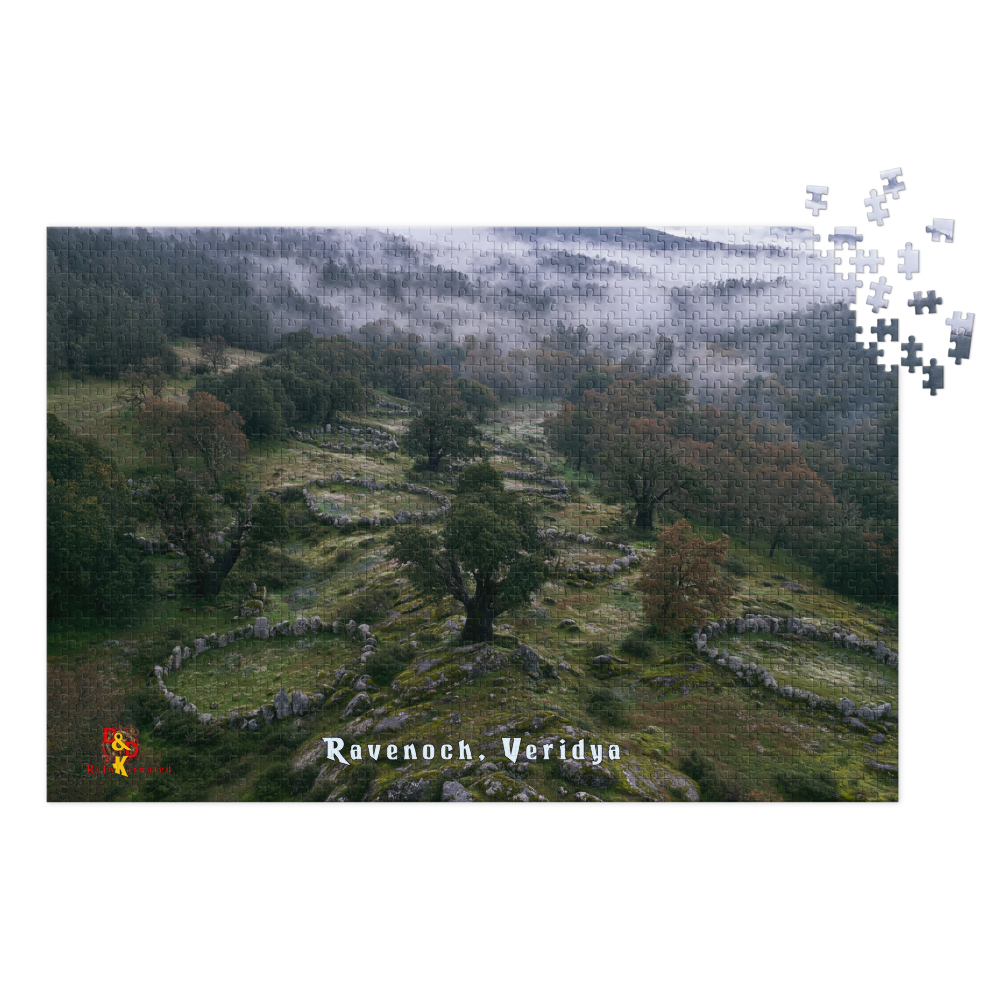 Ravenoch — Veridya Regional Art | 1,000 Piece Jigsaw Puzzle in Collector's Tin