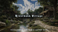 Riverbank Village dnd 5e encounter map — riverside settlement