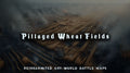 Pillaged Wheat Fields dungeons and dragons battle map — ravaged farmland