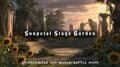 Sunpetal Stage Garden dnd 5e encounter map — floral outdoor performance space
