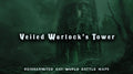 Veiled Warlock's Tower dungeons and dragons battle map — dark sorcerer's spire