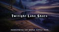 Twilight Lake Shore dnd 5e battle map — moonlit lakeside encounter