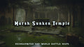 Marsh Sunken Temple dungeons and dragons battle map — flooded ancient temple
