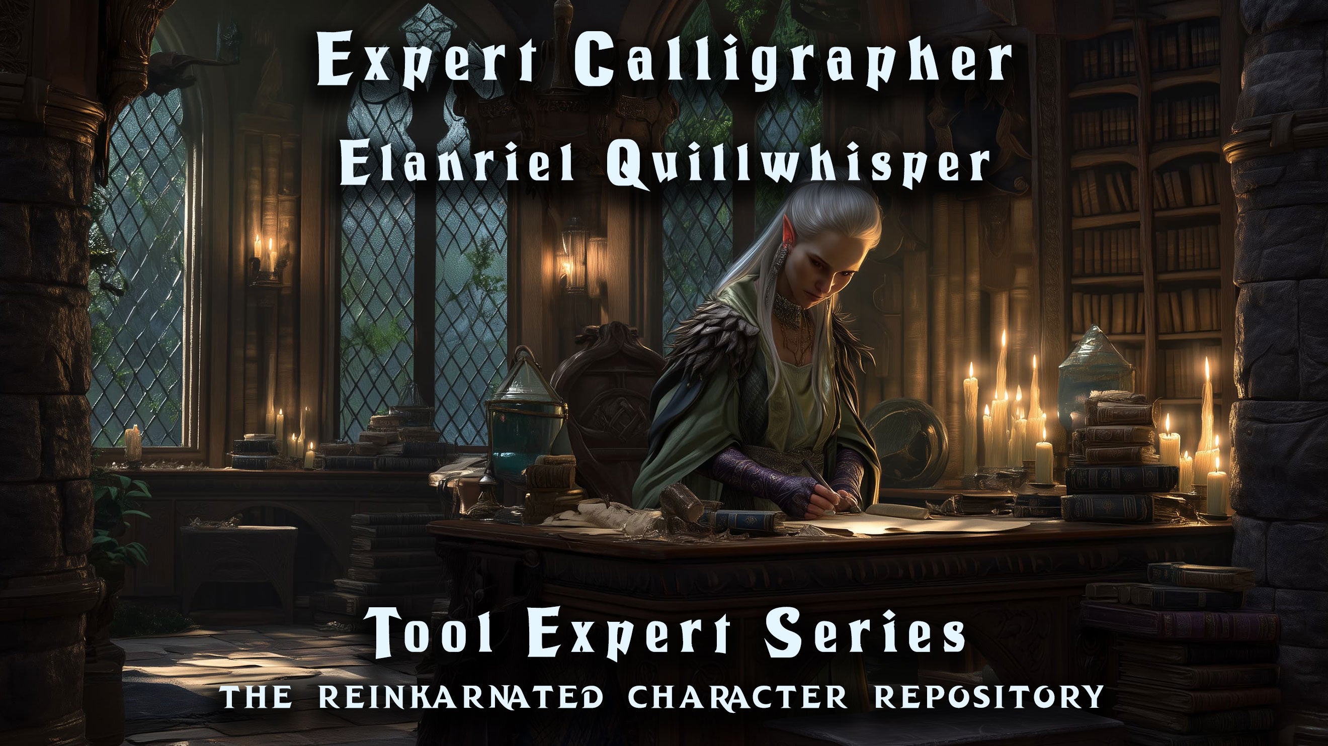 Elanriel Quillwhisper - Calligrapher
