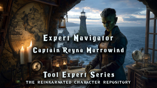 Captain Reyna Marrowind - Navigator